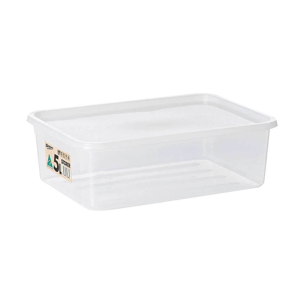 5L Rectangle Plastic Food Storage Box With Lid - TEM IMPORTS™