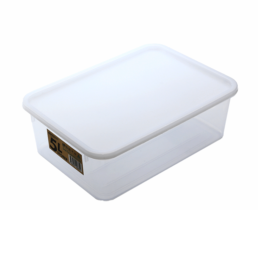 5L Rectangle Plastic Food Storage Box With Lid - TEM IMPORTS™