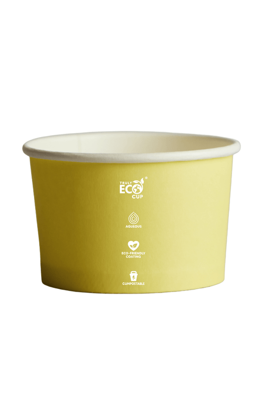 8oz Pastel Aqueous Coated Ice Cream Cup - TEM IMPORTS™