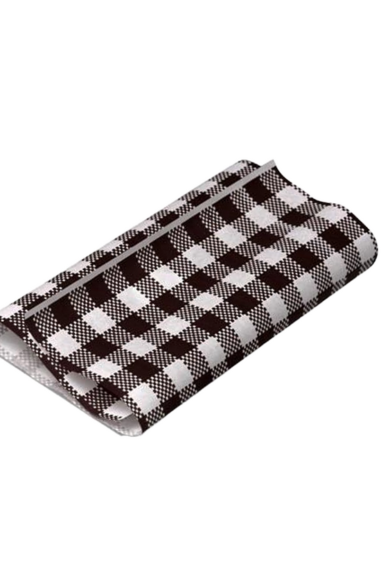 Giấy gói thực phẩm GP Gingham Blue 300x190mm - 200/gói