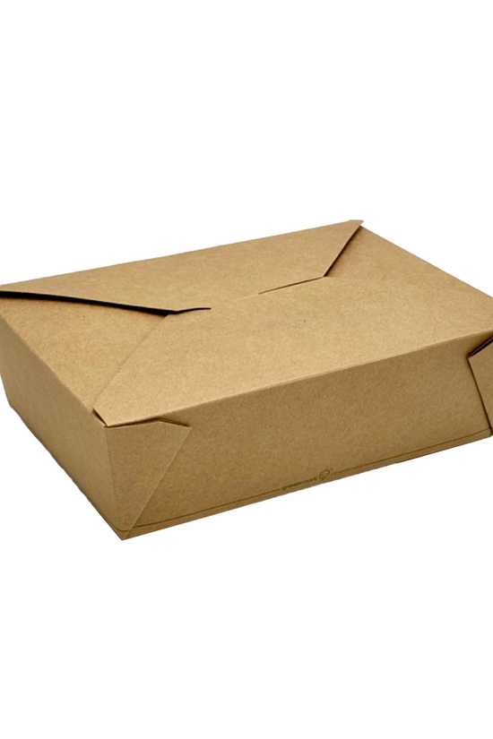 PLA Coated Large Lunch Box No Window