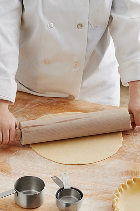 Wood Barrel Rolling Pin - 330mm