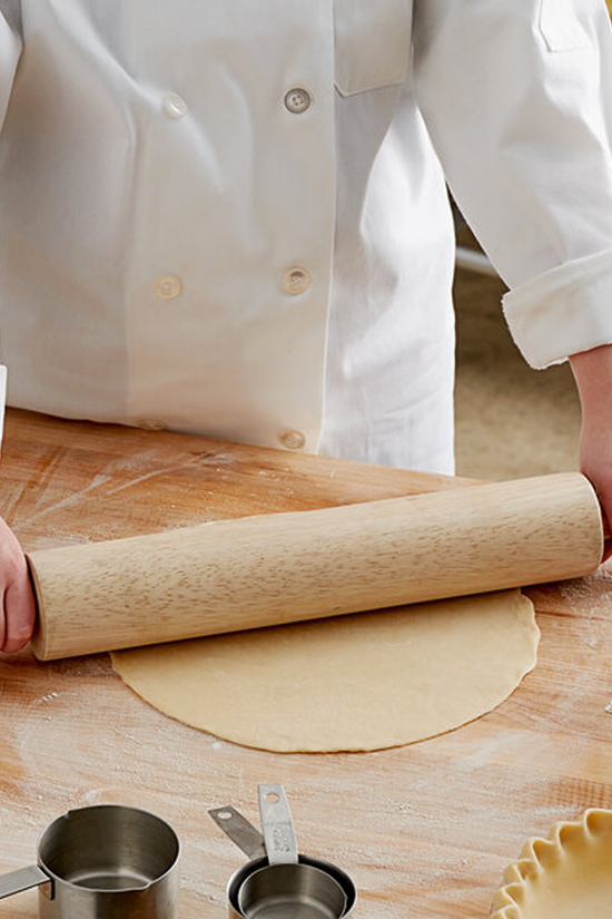 Wood Barrel Rolling Pin - 380mm