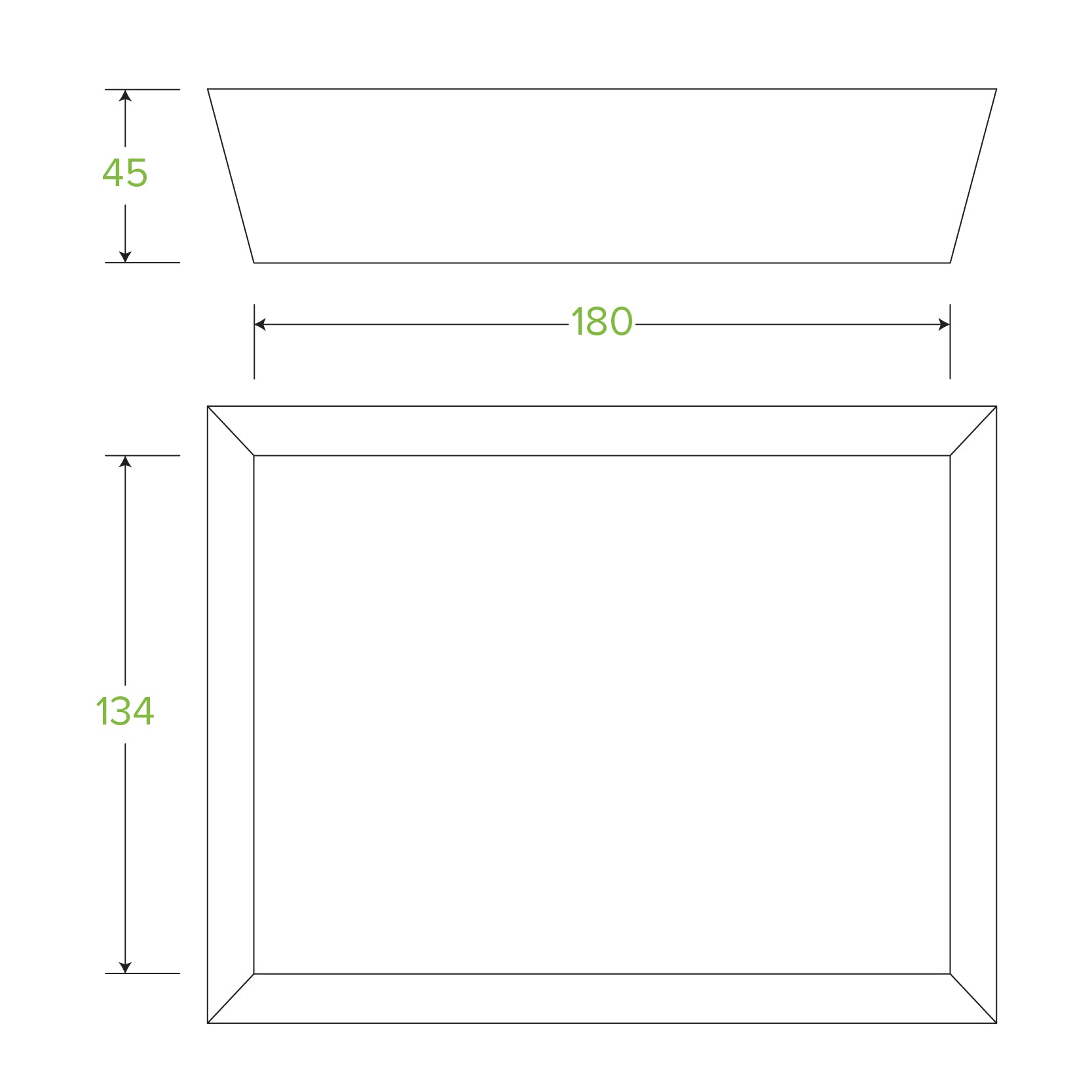 BioBoard White Tray #3 - 250pcs/Ctn - TEM IMPORTS™