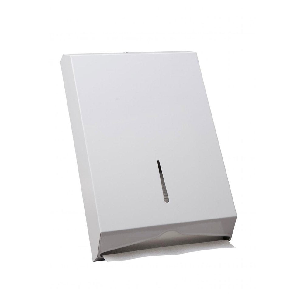 Caprice Interleaved Towel Dispenser (Metal) - White - TEM IMPORTS™