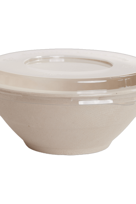 Clear PET To Suit Sugarcane Bioway™ Bowl - 400pcs/CTN - TEM IMPORTS™