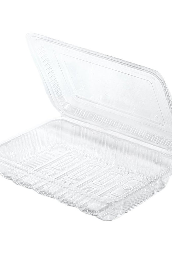 Clear Plastic 4 Rolls Sushi Hinged Lid Container - TEM IMPORTS™