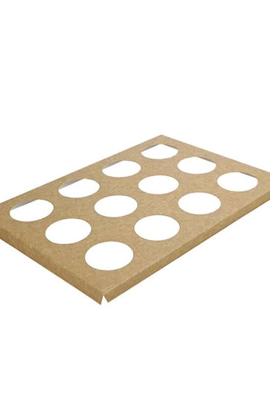 Cupcake Insert To Fit Medium/Large Tray - 12 Holes 50pc/PK - TEM IMPORTS™