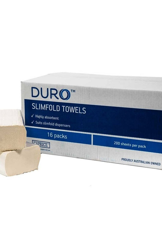 Duro Slimfold Interleaved Towel 23cm x 23cm - 3200/CTN - TEM IMPORTS™