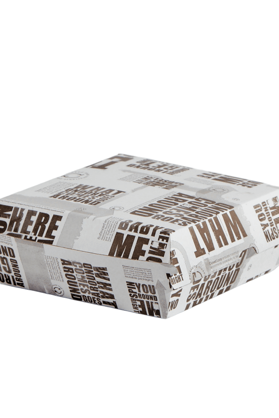 Enviro Range Newspaper Print Design Dinner Box - 150/CTN - TEM IMPORTS™
