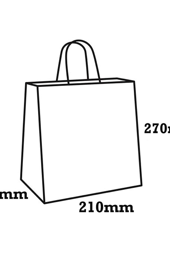 Extra Small Navy Blue Twisted Paper Handle Bag - TEM IMPORTS™