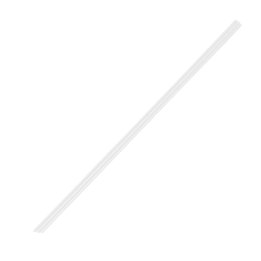 Individually Wrap PLA Three Holes Sharp End Sip Straw White - TEM IMPORTS™