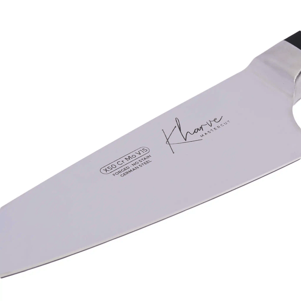KH Kharve® Master - Cut 20cm Cooks Knife Wide Blade - TEM IMPORTS™
