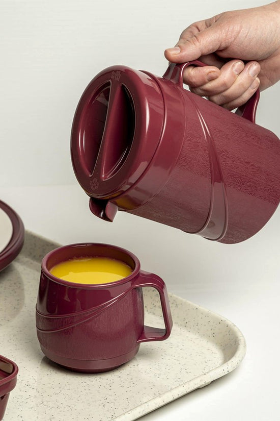 KH Moderne Insulated Jug 1lt Burgundy #45 (Box 12) - TEM IMPORTS™