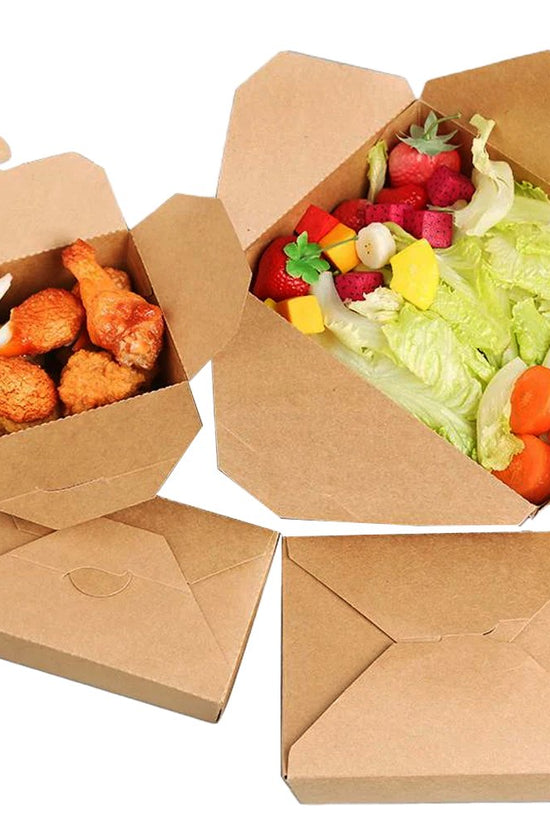 PLA Coated Extra Large Lunch Box No Window - TEM IMPORTS™