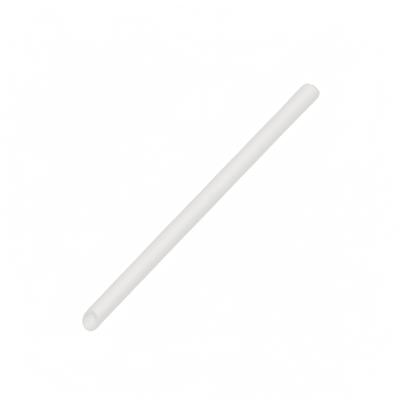 Plain White 10mm Slant Cut Jumbo Paper Straw - TEM IMPORTS™