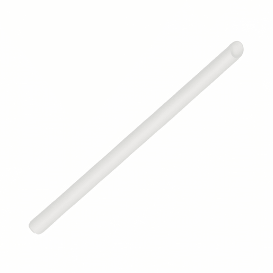 Plain White 8mm Slant Cut Paper Straw - TEM IMPORTS™