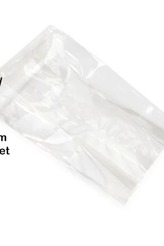 Polypropylene Gusseted Bag - 310mm x 100mm - Clear - TEM IMPORTS™