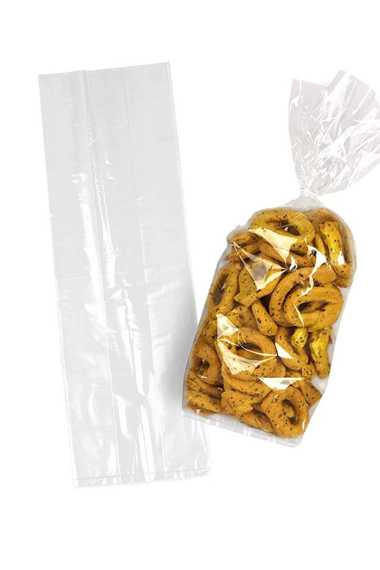 Polypropylene Gusseted Bag - 740mm x 120mm - Clear - TEM IMPORTS™