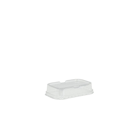 Rectangular PET Lid To Suit 170mL Black & Gold Series