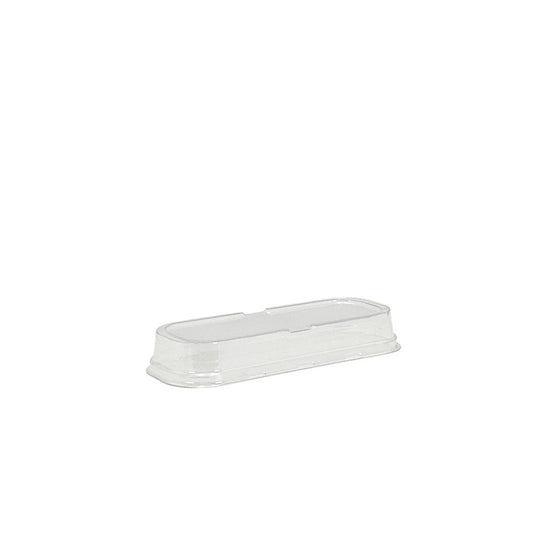 Clear PET Lid To Suit 270mL Foil Cake Tin Gold Series