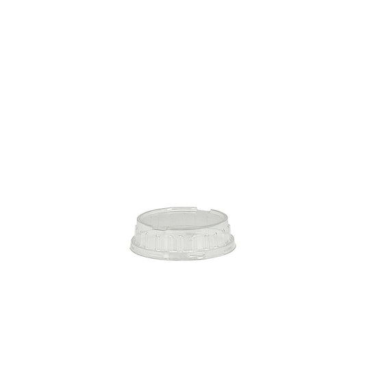 Round PET HIGH Lid To Suit 150mL Black & Gold Series
