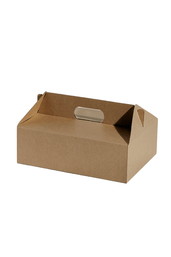 Small Kraft Carry Tray Box - TEM IMPORTS™