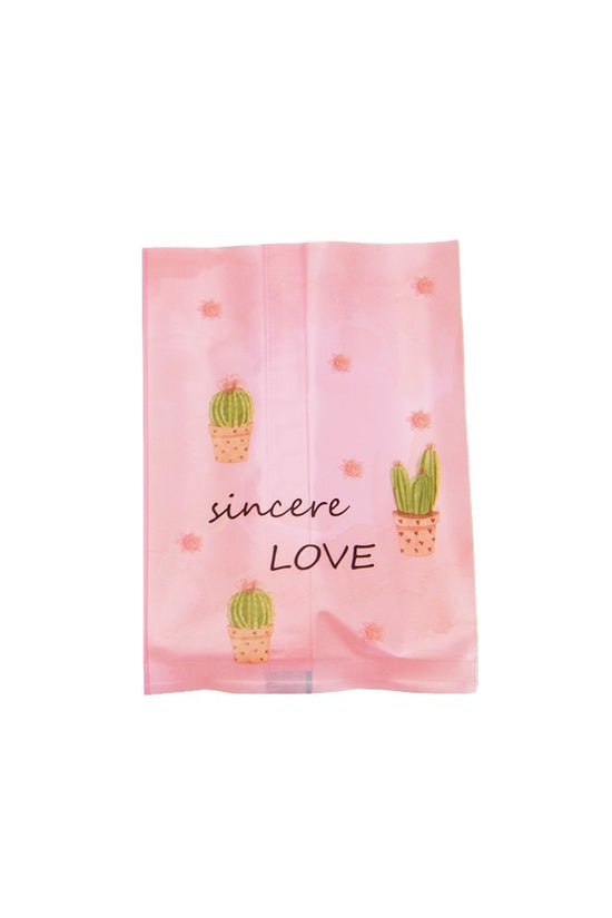 100x70mm Heat Seal Nougat Bags -Pk100-Cactus - TEM IMPORTS™