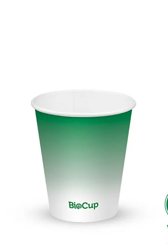 10oz/300mL (90mm) Green Cold Paper BioCup - 1000/ctn - TEM IMPORTS™