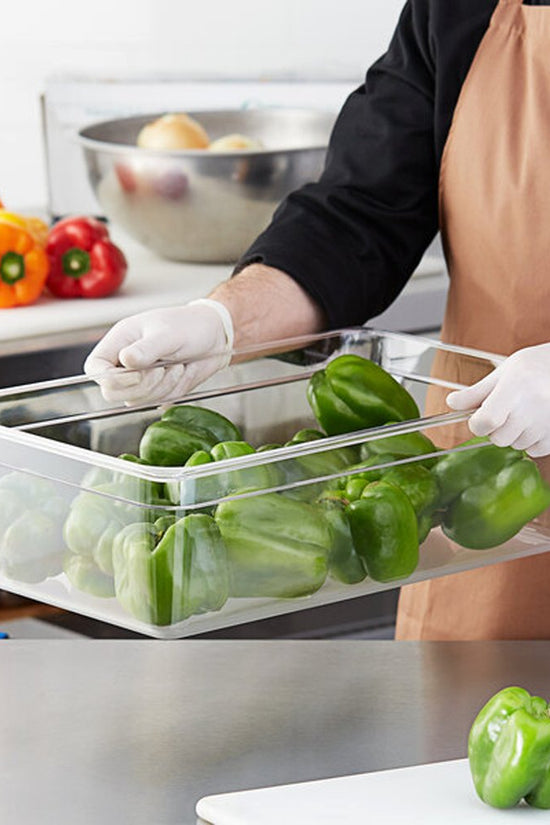 1/1 Size Clear Polycarbonate Food Pan - 18.0L - TEM IMPORTS™