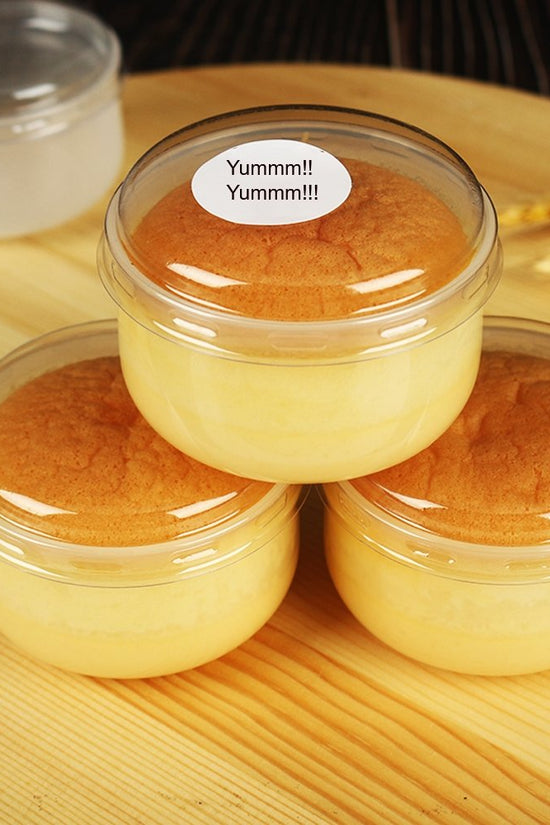 130mL Matt Clear Creme Baking Container Base - TEM IMPORTS™