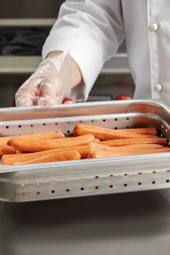 1/2 Size Anti-Jam Gastronorm Perforated Steam Pans - 3.5L - TEM IMPORTS™