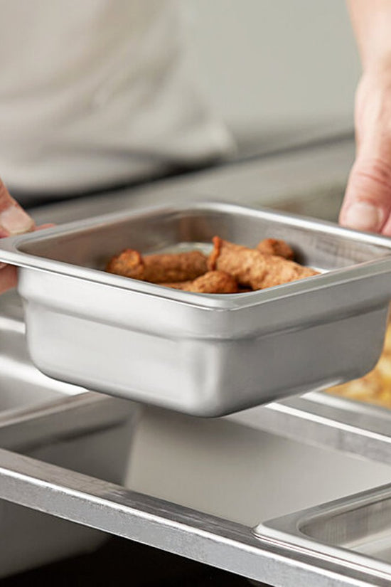 1/6 Size Anti-Jam Gastronorm Steam Pans - 1.0L - TEM IMPORTS™