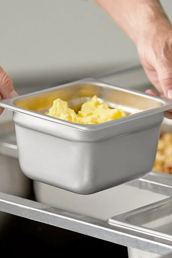 1/6 Size Anti-Jam Gastronorm Steam Pans - 1.5L - TEM IMPORTS™