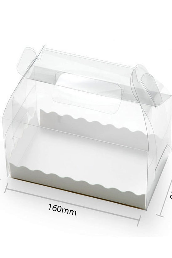 160x90x90 Rectangular Clear Box With Handle - TEM IMPORTS™