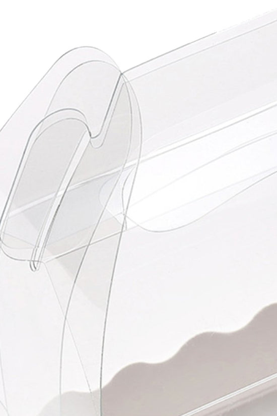 160x90x90 Rectangular Clear Box With Handle - TEM IMPORTS™