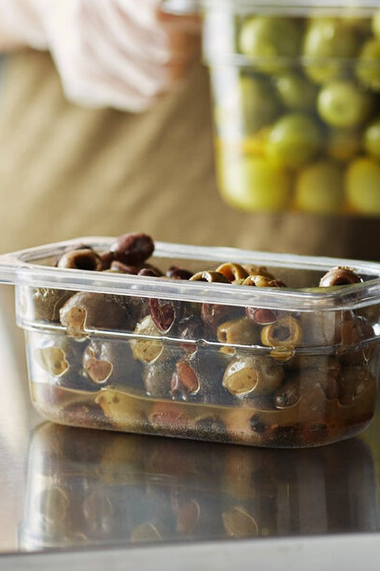 1/9 Size Clear Polycarbonate Food Pan - 0.5L - TEM IMPORTS™