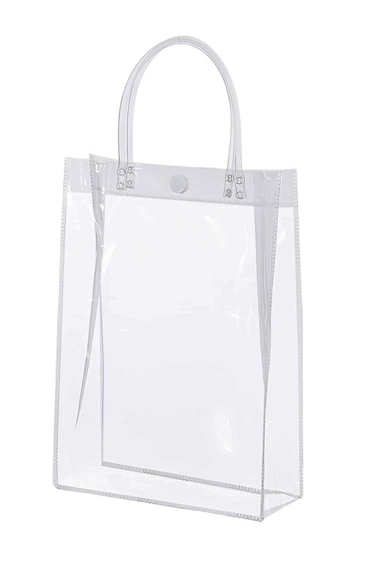 20x28x10cm Clear PVC Gift Bag - TEM IMPORTS™