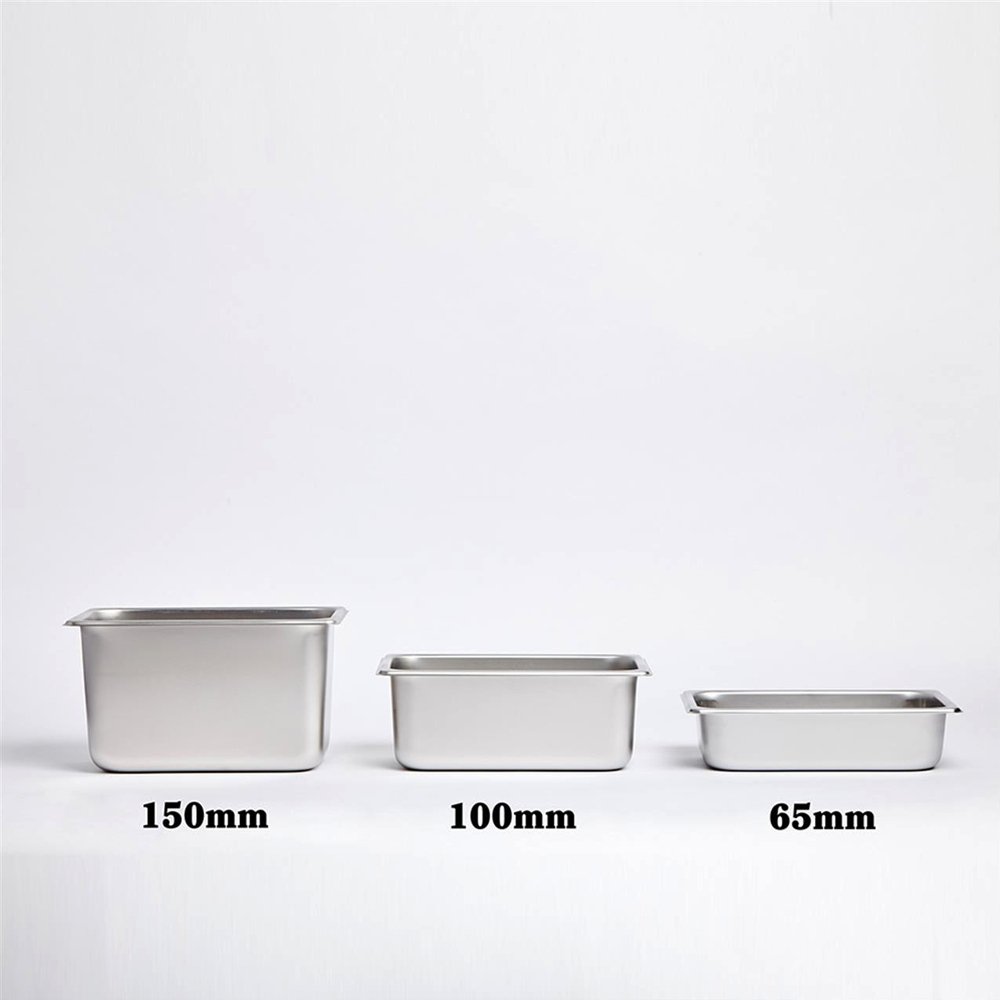 2/3 Size Anti-Jam Gastronorm Steam Pans - 5.25L - TEM IMPORTS™