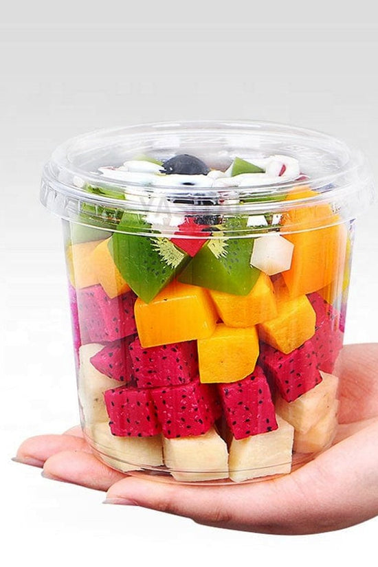 24oz/710mL Clear RPET Deli Container - TEM IMPORTS™