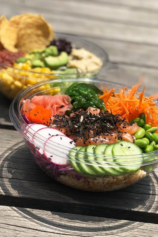 32oz/1000mL Clear PET Bowl - TEM IMPORTS™