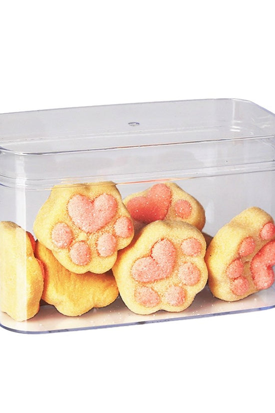 340mL Clear Tall Rectangular Container With Hard Lid - TEM IMPORTS™
