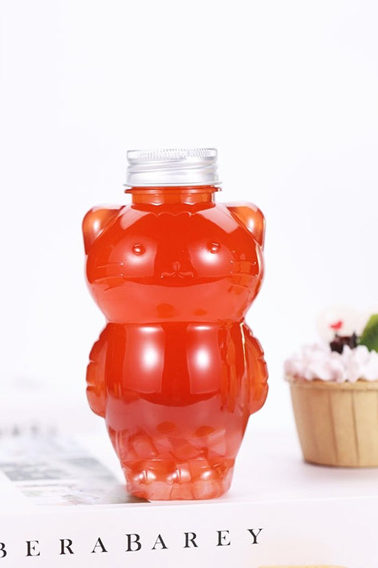 350mL Cat Shape PET Bottle with Aluminium Cap - TEM IMPORTS™