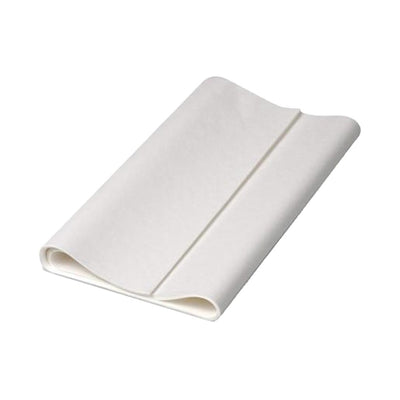 410x220mm White Greaseproof Paper 1/3 cut - 1200/PK