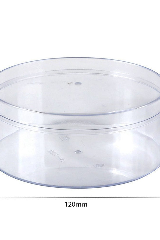 450mL Clear Round Container With Hard Lid - TEM IMPORTS™