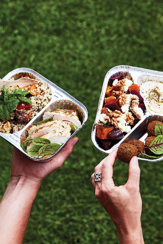 600mL 3 Compartment Meal Foil Tray - TEM IMPORTS™