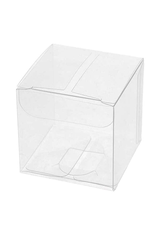 60x60mm Clear PVC Cube Box - TEM IMPORTS™