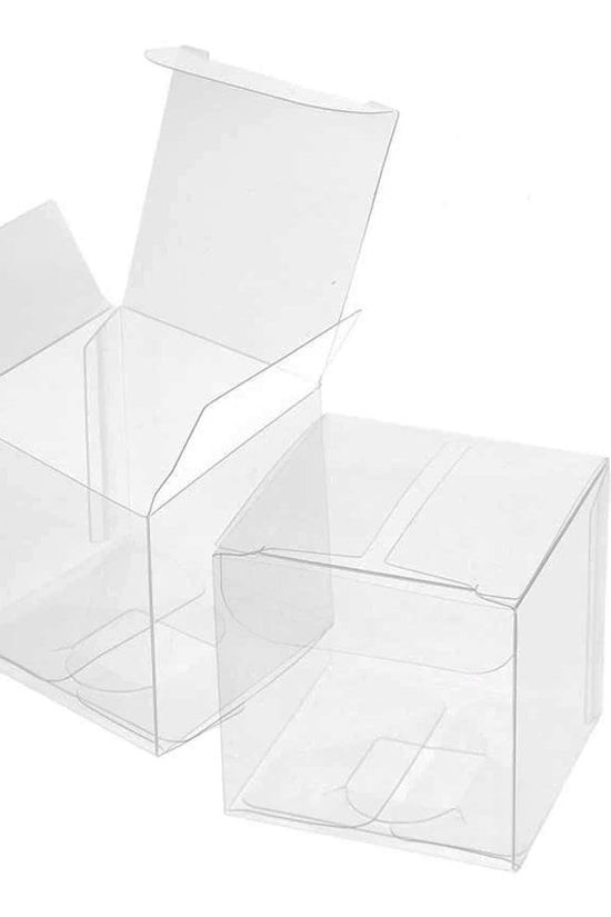 70x70mm Clear PVC Cube Box - TEM IMPORTS™