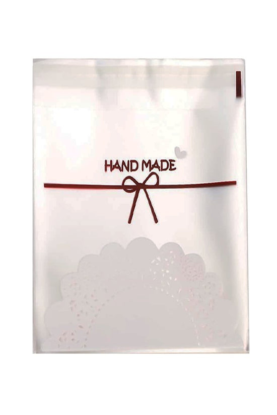 70x70mm Handmade Self Adhesive Sealing Bag-Pk100 - TEM IMPORTS™