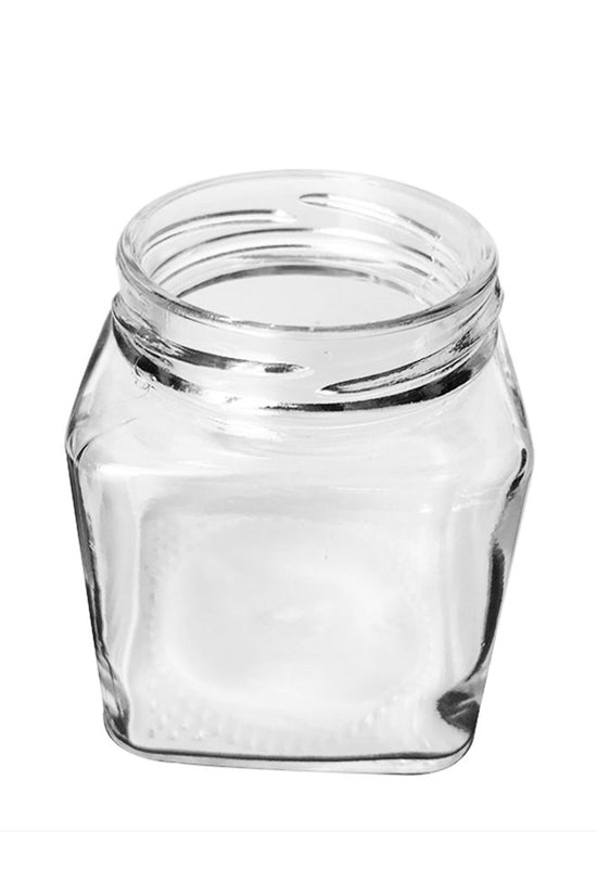 730mL Square Glass Jar With Metal Twist Lid - TEM IMPORTS™